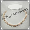 PERLES ROSES - Collier Perles 9 mm - 44 cm - N001 Pacifique
