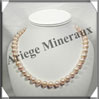 PERLES ROSES - Collier Perles 11 mm Baroques - 49 cm - N002 Pacifique
