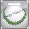 PERIDOT (Olivine) - Collier Compos - Nuggets 20x12 mm - 47 cm - C001 USA