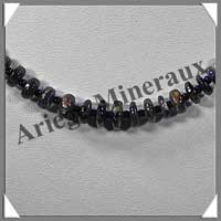 PIETERSITE - Collier Compos - Soucoupes 7x3 mm - 51 cm - C001