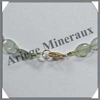 PRENHITE - Collier Compos - Rectangles de 20x11 mm et Ovales 10x8 mm en dgrad - 43 cm - C006