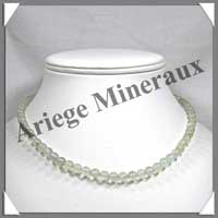 PRENHITE - Collier Perles 6 mm - 41 cm - M001