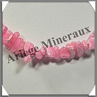 RHODOCHROSITE - Collier Baroque - Morceaux Moyens - 43 cm - M001