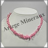 RHODOCHROSITE - Collier Baroque - Morceaux Moyens - 43 cm - M003 Argentine