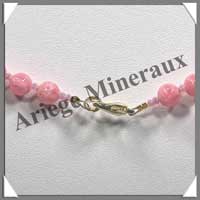RHODOCHROSITE - Collier Perles 6 mm - 50 cm - C001