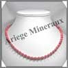 RHODONITE - Collier Perles 6 mm - 47 cm - M004 Prou