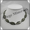 RHYOLITE - Collier Compos - 13 Ovales 30x15 mm - 46 cm - C002 Brsil