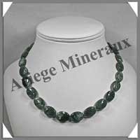 SERAPHINITE - Collier Compos - Ovales 16x12 mm - 44 cm - C001