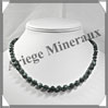 SERAPHINITE - Collier Perles 6 et 8 mm en dgrad - 45 cm - M001 Russie