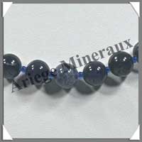 SODALITE - Collier Perles 10 mm - 47 cm - M001