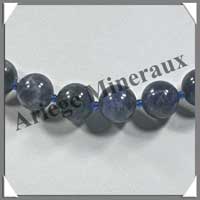 SODALITE - Collier Perles 12 mm - 46 cm - M001