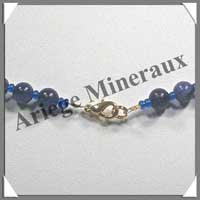 SODALITE - Collier Perles 6 mm - 48 cm - M001