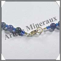 SODALITE - Collier Perles 6 mm - 49 cm - M002