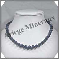 SODALITE - Collier Perles 8 mm - 46 cm - M001