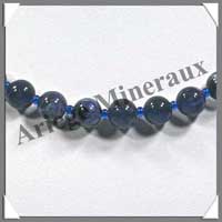SODALITE - Collier Perles 8 mm - 46 cm - M001