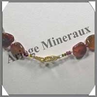 TOURMALINE Multicolore - Collier Compos - Nuggets 10x10 mm - 50 cm - C001