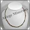 TOURMALINE Multicolore - Collier Compos - Nuggets 6  8 mm - 47 cm - C010 Afrique du Sud