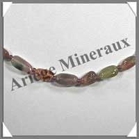 TOURMALINE Multicolore - Collier Compos - Nuggets 6  8 mm - 47 cm - C010