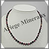 TOURMALINE Multicolore - Collier Perles Facetes 6 mm - 47 cm - M001 Afrique du Sud