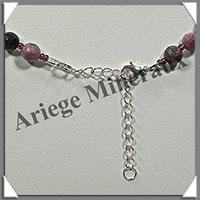 TOURMALINE Multicolore - Collier Perles Facetes 8 mm - 45 cm - M001