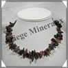 TOURMALINE Multicolore - Collier Baroque (Gros Morceaux) - 41 cm - M021 Afrique du Sud