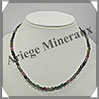 TOURMALINE Multicolore - Collier Compos - Olives 6x5 mm - 46 cm - M001 Afrique du Sud