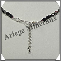 TOURMALINE Multicolore - Collier Compos - Olives 6x5 mm - 46 cm - M001