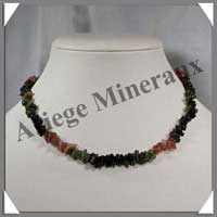 TOURNALINE Multicolore - Collier Baroque - 40 cm - C30034