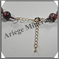 UNAKITE - Collier - Perles 10 mm - 48 cm - M001