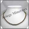 UNAKITE - Collier - Perles 6 mm - 46 cm - M002 Brsil