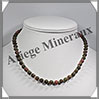 UNAKITE - Collier - Perles 6 mm - 43 cm - M004 Brsil