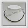 ZOIZITE RUBIS - Collier Perles 6 mm - 47 cm - M001 Tanzanie