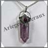 AMETHYSTE (Cabochon Grenat) - Pendentif  