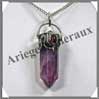 AMETHYSTE (Cabochon Grenat) - Pendentif  