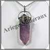 AMETHYSTE (Cabochon Grenat) - Pendentif  