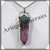 AMETHYSTE (Cabochon Turquoise) - Pendentif  