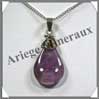 AMETHYSTE (Cabochon Citrine) - Pendentif 