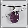 AMETHYSTE - Pendentif Argent - Ovale - 20x15 mm - W019 Brsil