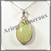 BERYL DORE - Pendentif Argent - 50 mm - C002