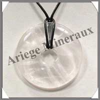 CRISTAL DE ROCHE - Pendentif Donut 30 mm - A030