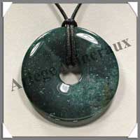 JASPE OCEAN VERT - Pendentif Donut 45 mm - A045