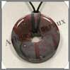 JASPE OCEAN VIOLET - Pendentif Donut 45 mm - A045 Inde