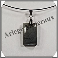 LABRADORITE - Pendentif - Rectangle - 25x15 mm - W008
