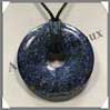 LAPIS LAZULI - Pendentif Donut 50 mm - A050 Afghanistan