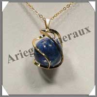 LAPIS LAZULI - Pendentif Sphre 20 mm - C