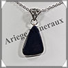 LAPIS LAZULI - Pendentif Argent - Triangle - 30x18 mm - W012 Afghanistan