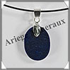 LAPIS LAZULI - Pendentif Argent - Ovale - 20x15 mm - W021 Afghanistan