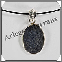 LAPIS LAZULI - Pendentif Argent - Ovale - 25x15 mm - W023