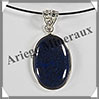 LAPIS LAZULI - Pendentif Argent - Ovale - 30x19 mm - W027 Afghanistan