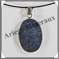 LAPIS LAZULI - Pendentif Argent - Ovale - 30x20 mm - W028